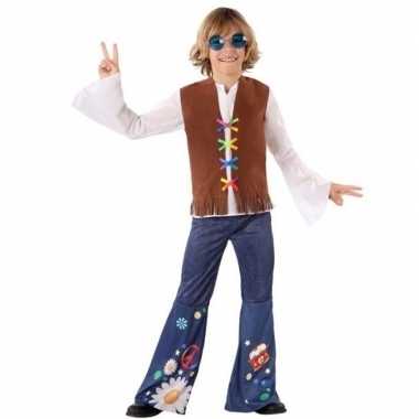 Hippie/flower power verkleedkleren voor jongens