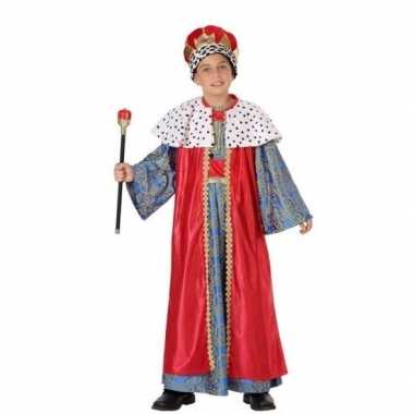 Kinder verkleedkleren wijzen uit het oosten rood