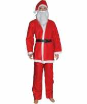 Budget kerstman verkleedkleren voor kinderen