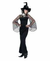Halloween verkleedkleren zwarte heks
