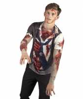 Verkleedkleren zombie man shirt